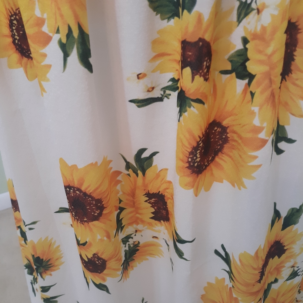 Boutique sunflower skirt XL *K - Picture 6 of 6